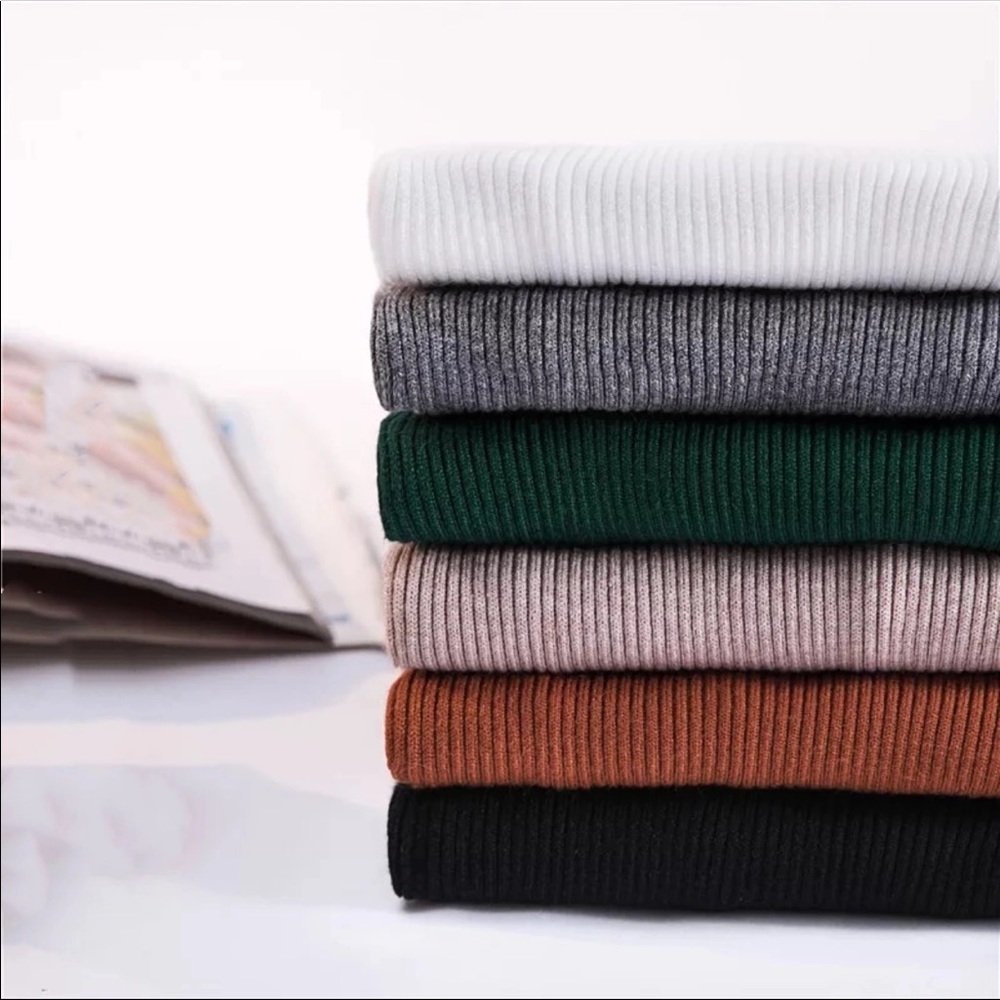 New! Ultra Soft Ribbed Tuetleneck Sweater - Picture 3 of 8